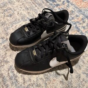 Nike Kids Black and White Classic Sneakers